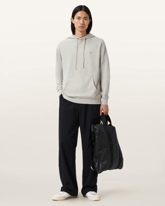 AllSaints Brace Pullover Ramskull Hoodie