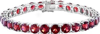 Effy Sterling Silver Garnet Tennis Bracelet at Nordstrom Rack, Size 7