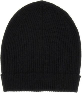 Rick Owens Caps & Mützen - Cashmere Beanie Hat - Gr. ONE SIZE - in Schwarz - für Damen