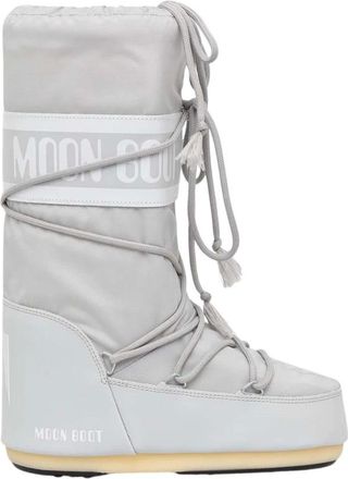 Moon Boot Icon Nylon Boot - - Shoes - Donna - Grigio - 35 EU