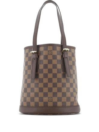 Louis Vuitton Marais Damier bucket bag - Marrone