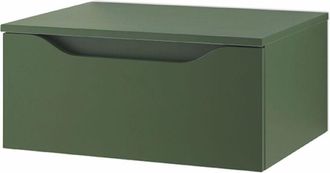 MODO Cassetto bagno sospeso 60 cm giglio Verde Opaco