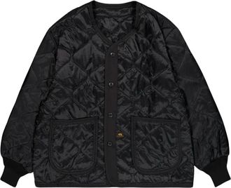 Alpha Industries Zwarte Heritage Liner Jas - Heren - Winterjassen - Zwart - XL - Jassen
