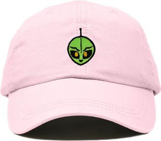 Dalix Duder Alien Dad Cap in Washed Pink at Nordstrom