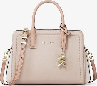 Michael Kors Laila Extra-Small Color-Block Leather Crossbody Bag