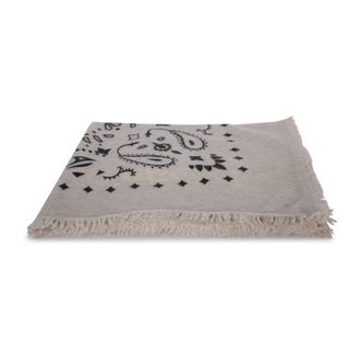 Kujten Kujten, Accessoires, Dames, Wit, ONE Size, Wol, Hachiko Bandana
