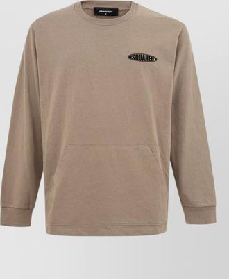 Dsquared2 cotton long-sleeve sweatshirt