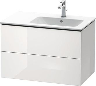 Duravit Duravit L-cube Mueble Bajo Lavabo Suspendido, 2 Cajones, Lavabo
