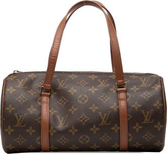 Louis Vuitton Pre-owned Womens Monogram Papillon 30 - Brown Textile - One Size