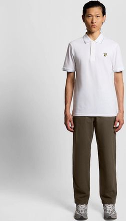Lyle & Scott Lyle And Scott Mens Washed Cotton Trousers - Brown - Size: 38/39