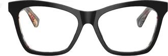 Burberry BE24164121 Cat Eye Full Rim Eyeglasses - Black