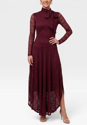 Rachel Roy Beatrice Long Sleeve Lace Maxi