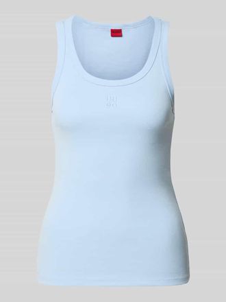 HUGO BOSS Slim Fit Tank Top aus Baumwoll-Mix Modell DATAMIA in Hellblau, Gr&ouml;&szlig;e XL