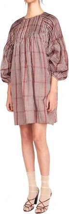 Mirth Kerala Mini Dress In Red