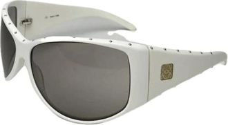 Loewe Pre-owned Accessories, female, White, Size: ONE SIZE Pre-owned Plastic Sunglasses