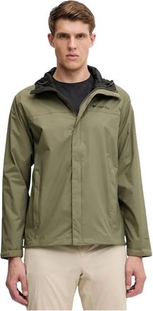 Columbia Watertight II Jacket - Heren - Regenjassen - Groen - S - Polyester - Fitness