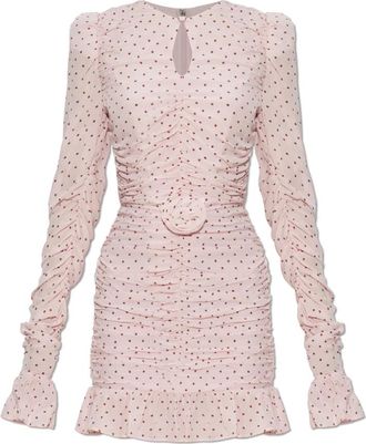 Rotate Rotate Birger Christensen, Kleedjes, Dames, Roze, S, Jurk met decoratieve riem