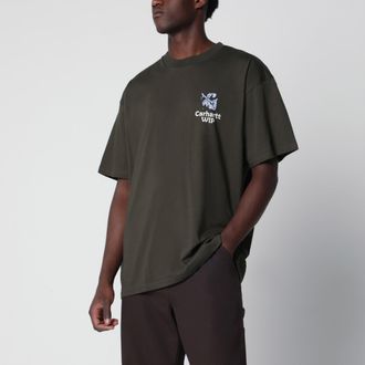 Carhartt Work in Progress T-shirt Grape Picker in jersey di cotone Cypress