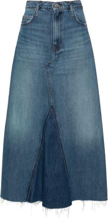 Frame Denim The Dorothy midi skirt - women - Regenerative Cotton/Recycled Cotton - 26 - Blue