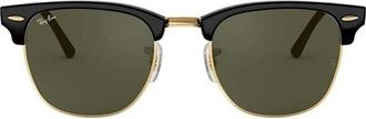 Ray-Ban Clubmaster Classic - unisex - Accessoires - Grijs - Maat: 55 MM