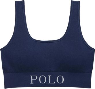 Polo Ralph Lauren Ribgebreide top - Blauw