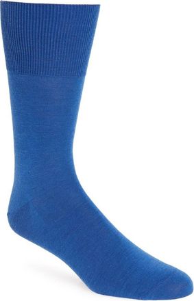 Falke Airport Wool Blend Socks in Sapphire at Nordstrom, Size Medium