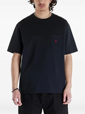 Gramicci One Point T-shirt - unisex - Organic Cotton - L - Black