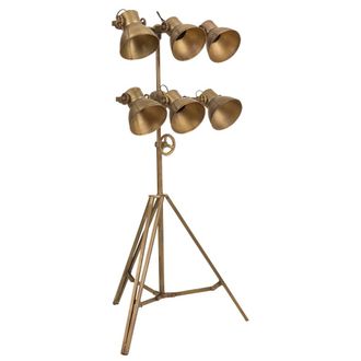 Wanderlust Deco L&aacute;mpara Pie De Metal Color Bronce 60x20x176