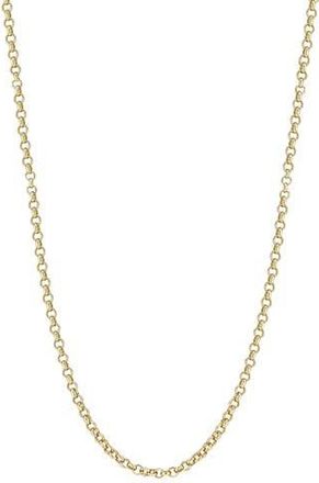 Gabi Rielle Rolo Link Chain Necklace in Gold at Nordstrom Rack