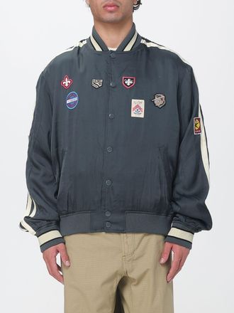 Diesel Bomber J-Annu in raso con patch e ricami