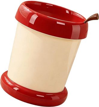 OEM Cubo De Basura Con Ruedas De Dise&ntilde;o Elegante Para Interiores Con Llantas Rojas N.&ordm; 1