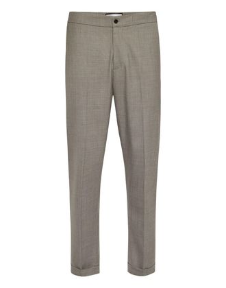 Philipp Plein Wool Wide Leg Trousers