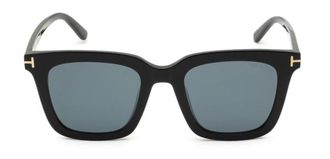 Tom Ford Smoke Square Unisex Sunglasses FT0970-K 01A 52