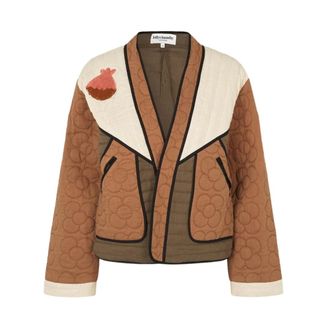 Lollys Laundry Giacca Leggera - - Jackets - Donna - Marrone - XS