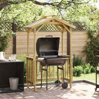 vidaXL Cobertizo Para Barbacoa 133,5 X 63 X 200 Cm Vidaxl