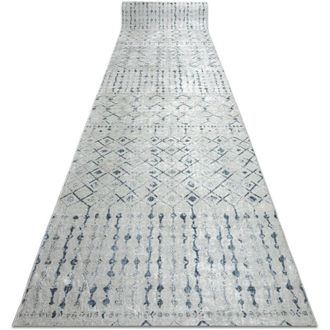 RugsX Runner anti-slip LOTUS OASIS 43570 Boho beige WASHABLE 60cm beige 60x810 cm