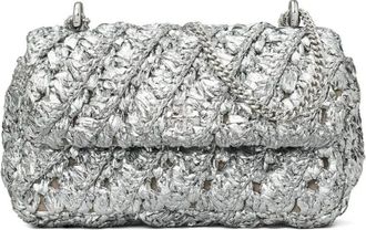 Tory Burch Borsa a tracolla Kira mini - Argento