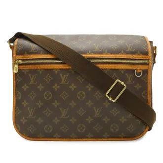 Louis Vuitton Brown Monogram Canvas Pvc Coated Canvas Handbag Shoulder Bag (Pre-Owned)
