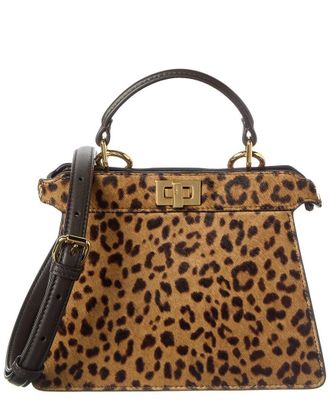 Fendi Fendi Peekaboo Ise Petite Haircalf Tote