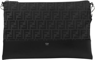 Fendi Hombre, Bolsos, Negro, Talla: ONE Size
