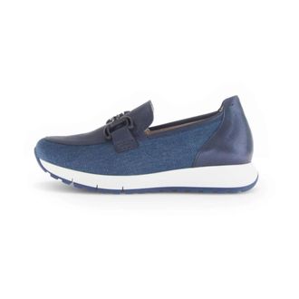 Gabor Schoenen, Dames, Blauw, 39 EU, Leer, 62.472.26 Loafer