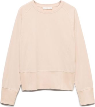 Mango Cotton Sweatshirt in Salmon at Nordstrom, Size Medium