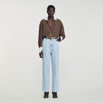 Sandro Straight-leg jeans