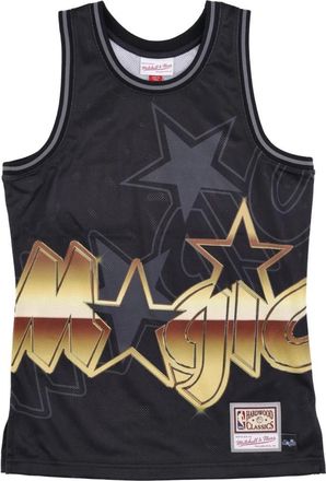 Mitchell & Ness Orlando Magic Tank Top - Heren - Fitness - Zwart - M - Polyester - Fitness