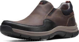 Clarks Mens Walpath Step Shoes, Color Dark Brown, Size: 9 UK