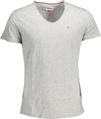 Tommy Hilfiger Heren, Tops, Grijs, Maat: 2XL Katoen