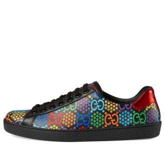 Gucci Ace GG Supreme Low Psychedelic - Black 610085-H2020-1110