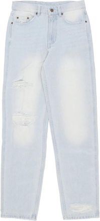 Karl Kani Versleten Baggy Denim Jeans Lichtblauw - Heren - Regular Fit Jeans - Blauw - W34 - Denim - Jeans