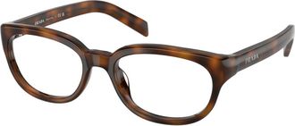Prada Glasses, female, Brown, Size: 54 MM Optical Frame