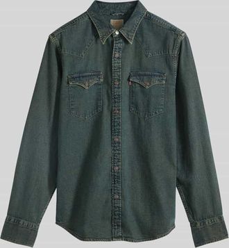 Levi's Regular Fit Freizeithemd aus reiner Baumwolle in Dunkelblau, Gr&ouml;&szlig;e XL
